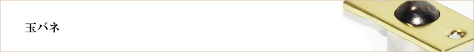 &nbsp;玉バネ 